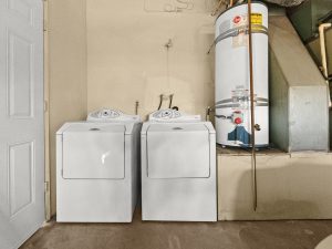 Laundry Area in Garage